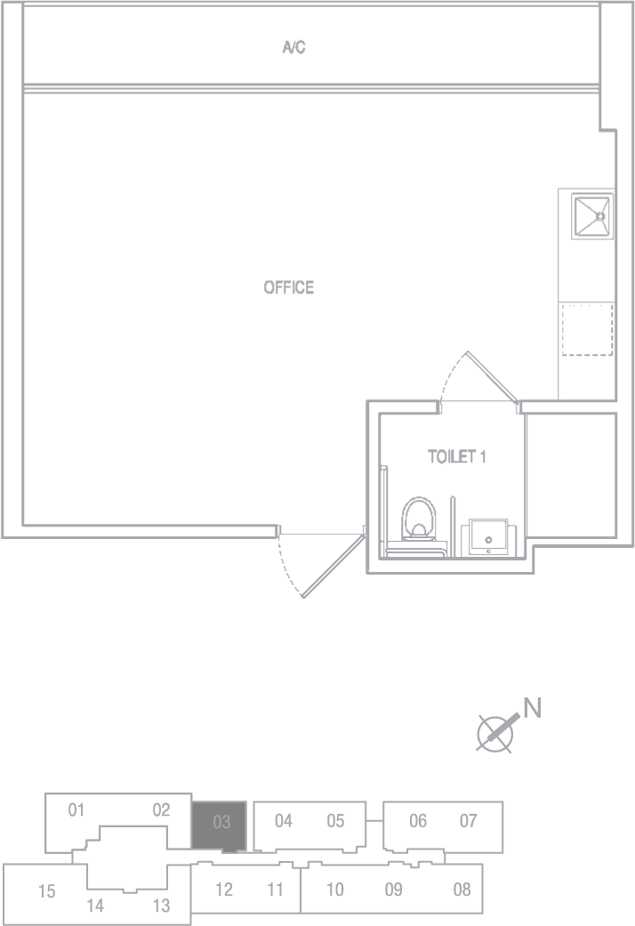 Type B Shop Floor Plan