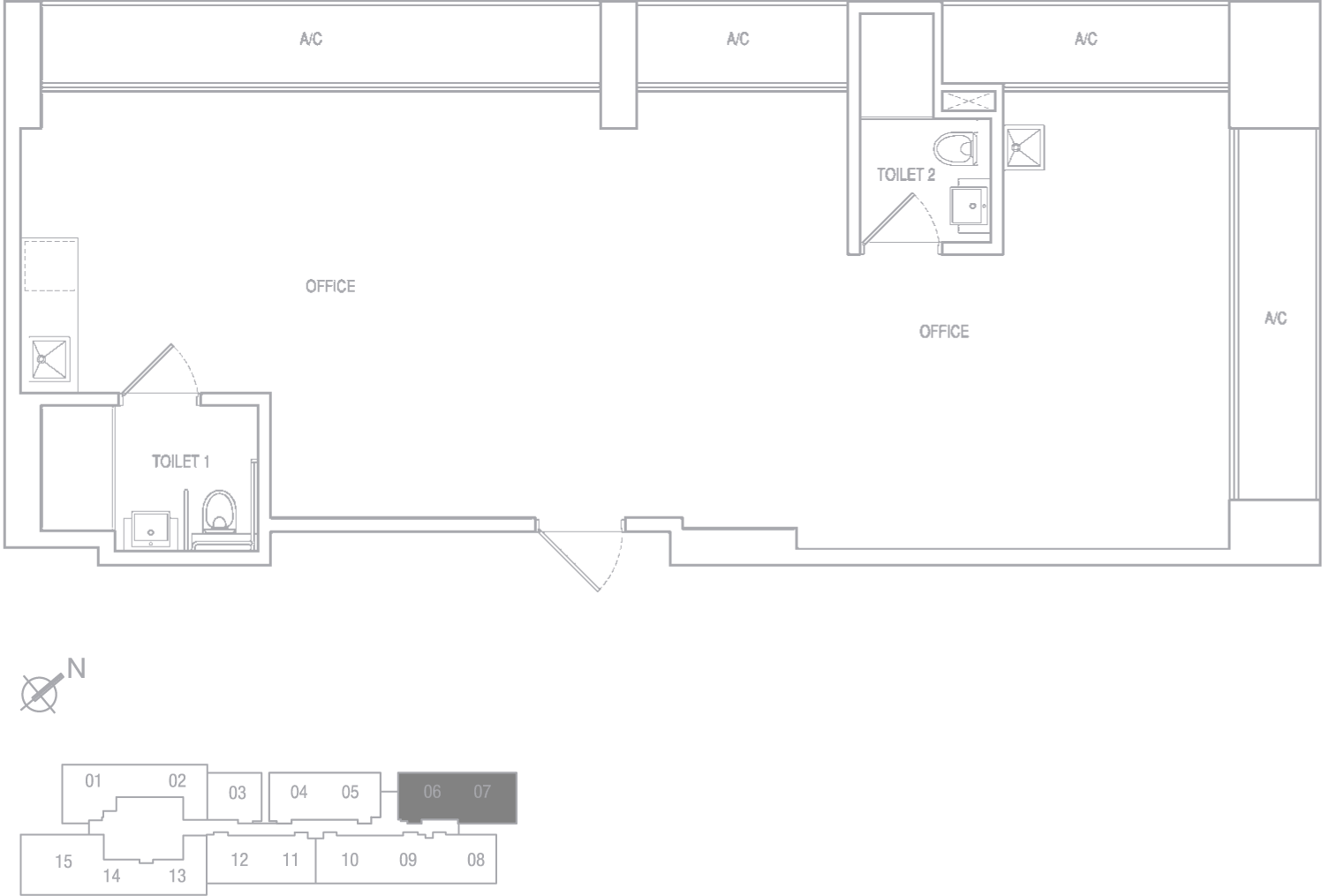 Type D Shop Floor Plan