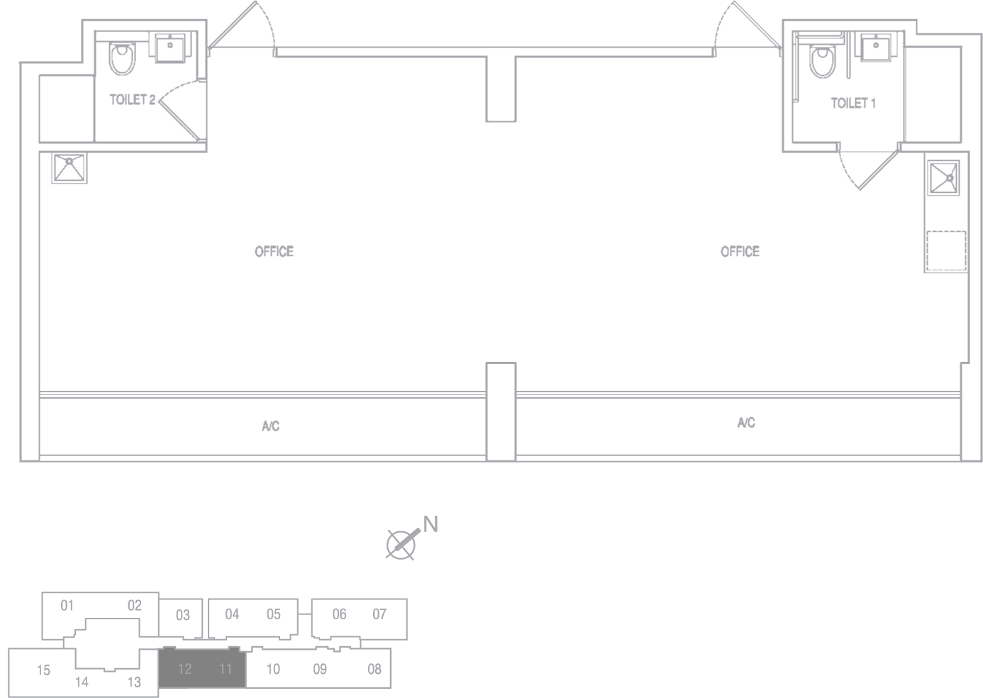 Type F Shop Floor Plan