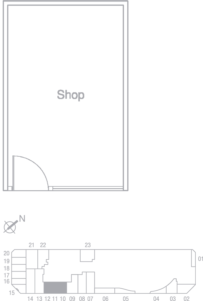 Type S10, S11, S12 Shop Floor Plan