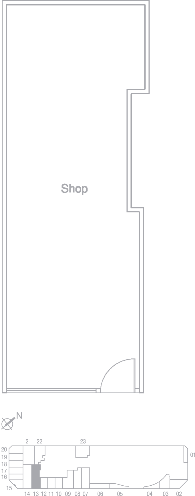 Type S13 Shop Floor Plan