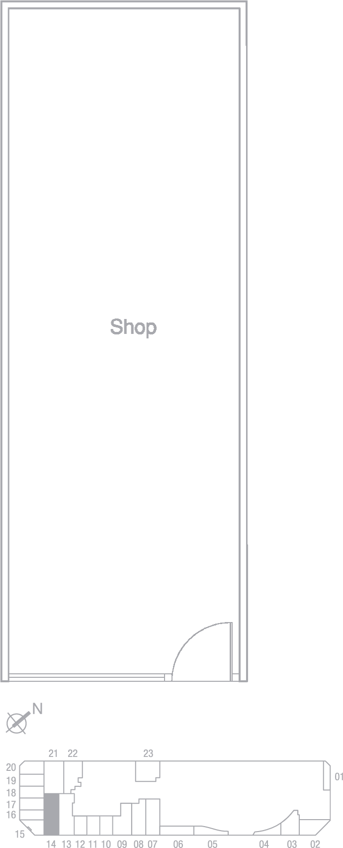 Type S14 Shop Floor Plan