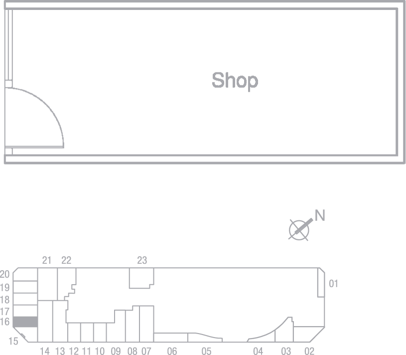 Type S16 Shop Floor Plan