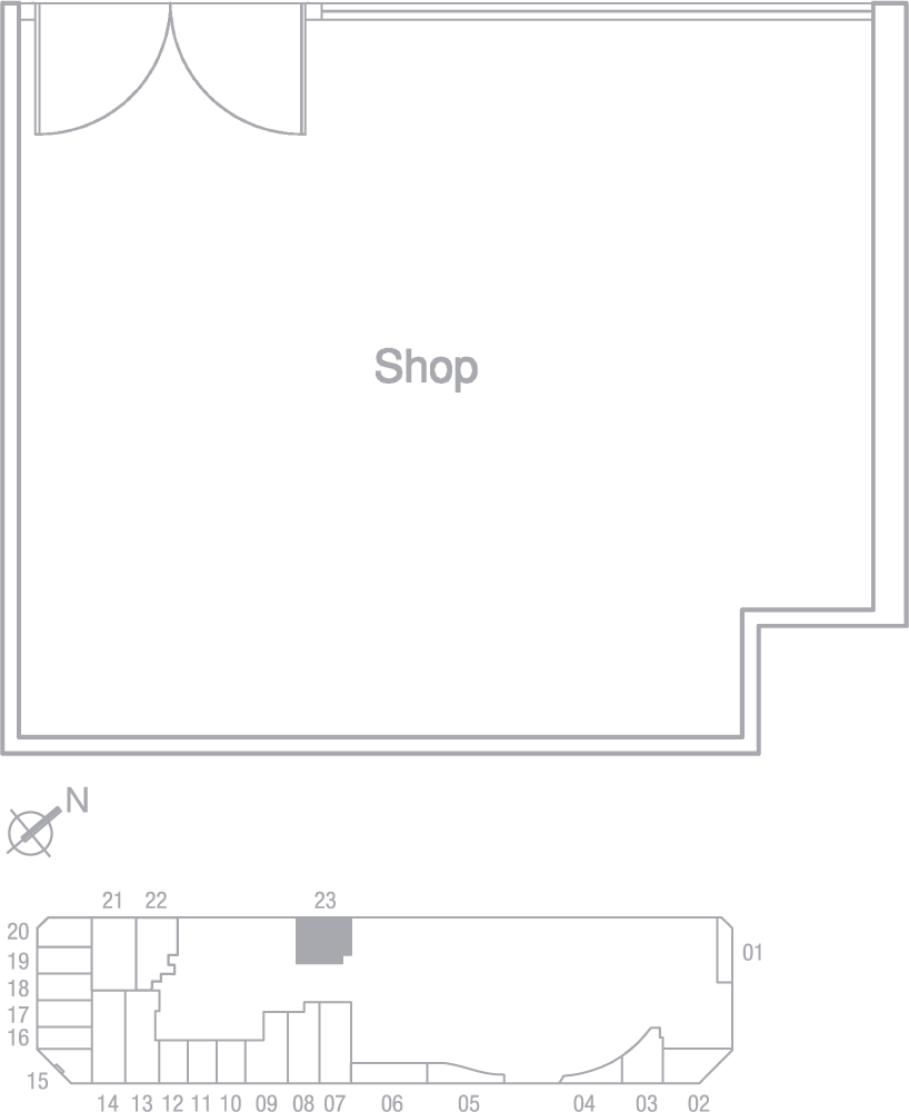 Type S23 Shop Floor Plan