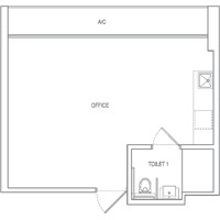 Type B Office Floor Plan