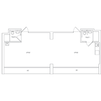 Type F Office Floor Plan