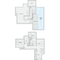 2 Bedroom Type PH11 Penthouse Floor Plan