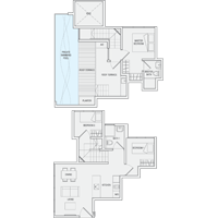 3 Bedroom Type PH2 Penthouse Floor Plan